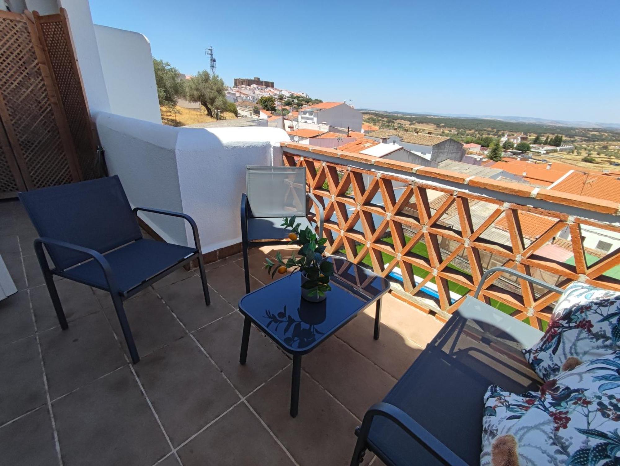 La Martela De Segura Apartamento Rural Piscina Segura de León Kültér fotó