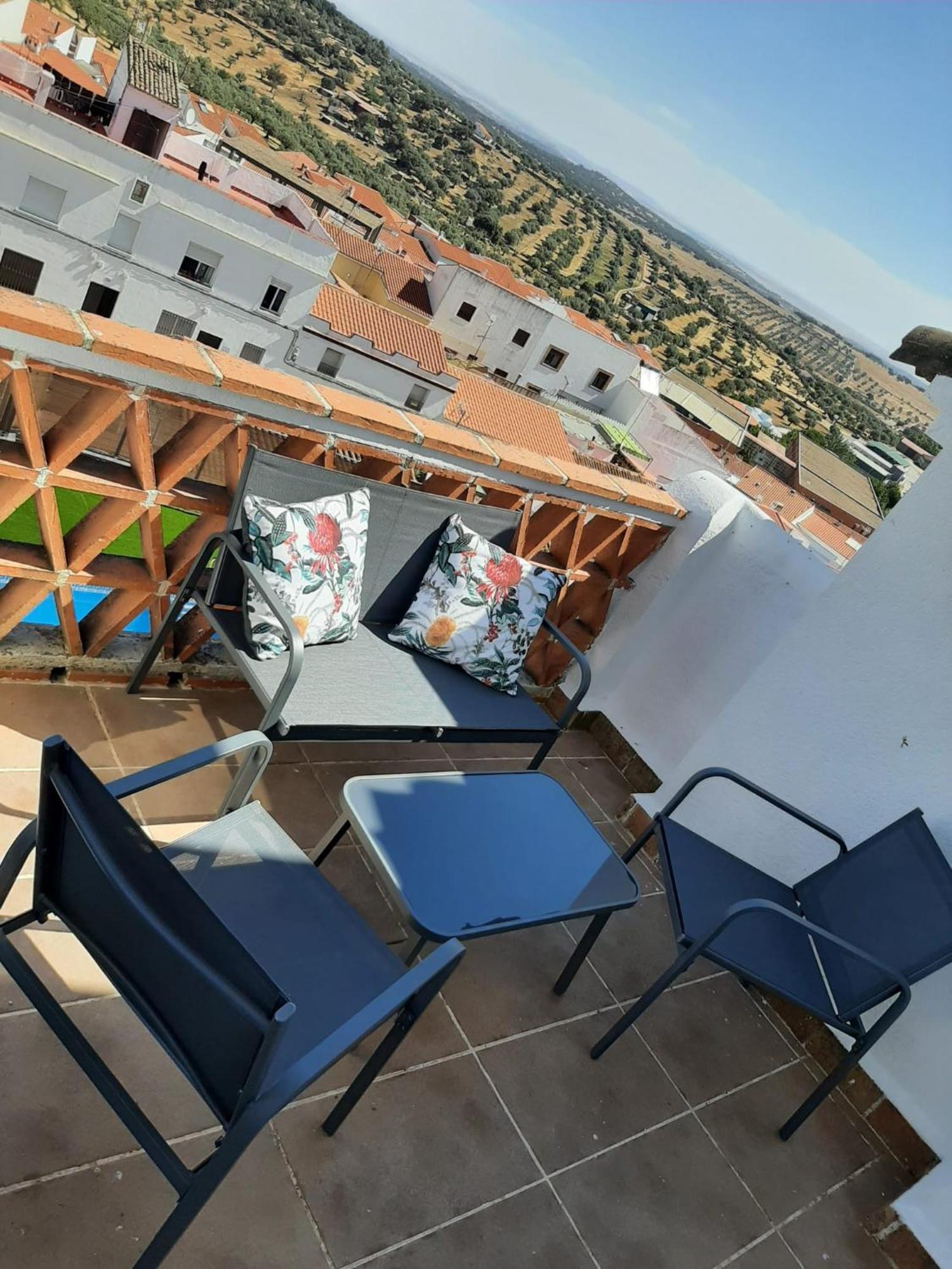 La Martela De Segura Apartamento Rural Piscina Segura de León Kültér fotó